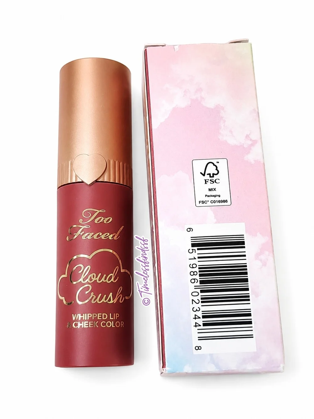 Too Faced Cloud Crush Whipped Lip & Cheek Trio — Bundle